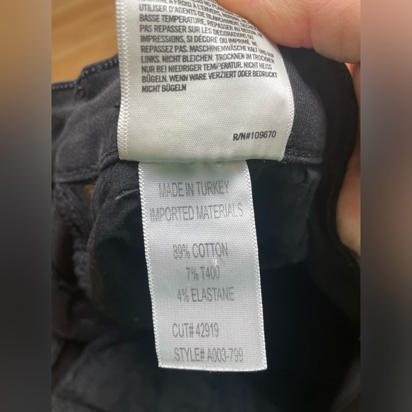 AGOLDE Filter Free Skinny Jeans - Black - Picture 9 of 9